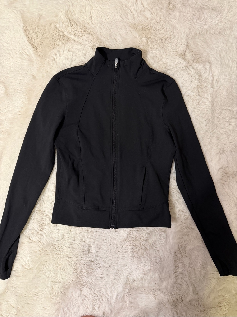 90 Degree By Reflex Women's Black Zip-Up Bomber Jacket